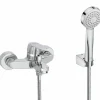Grifo De Baño-ducha Con Inversor Automático, Ducha De Mano, Flexible De 1,70 M. Y Soporte De Ducha Articulado – Alfa – Roca – A5A0425C00