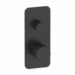 Grifo De Baño-ducha Empotrable Zoom Cromo Negro Cepillado – 4987436 – Galindo – LuxCover