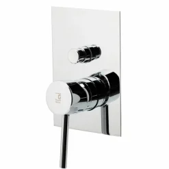 Grifo De Baño-ducha Empotrable Theo Dark Cromo – 8637400 – Galindo