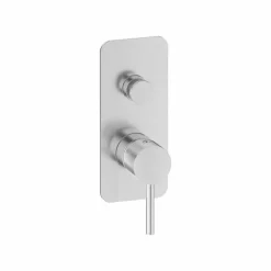Grifo De Baño-ducha Empotrable Trama Níquel – 4977471 – Galindo – LuxCover