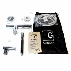 Grifo De Baño-ducha Karim Due Con Accesorios – 88941000 – Galindo