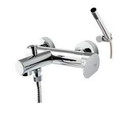 Grifo De Baño-ducha Nine Cilindro Cromo Con Accesorios De Ducha – 4641000 – Galindo