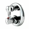 Grifo De Baño-ducha Termostática Empotrable Atlantis 2 Entradas 2 Salidas Redondo Cromo Mate – 7004746100 – Galindo – LuxCover