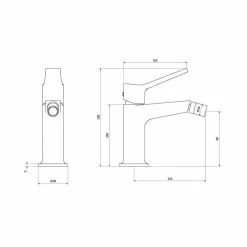 Grifo De Bidet – Twit – 4947000 – Galindo