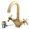 Grifo De Bidet Bimando Bronce Con Desagüe Automático – 1929 – 6226340 – Galindo