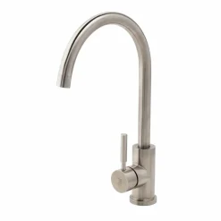 Grifo De Cocina Caño Alto Curvo Para Exterior Theo Inox – 8648399 – Galindo
