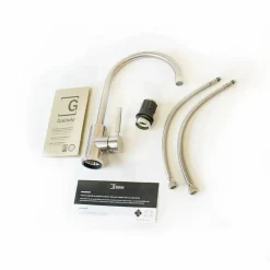 Grifo De Cocina Caño Alto Curvo Para Exterior Theo Inox – 8648399 – Galindo