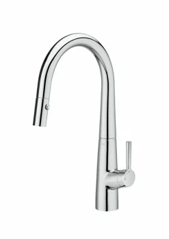 Grifo De Cocina Con Caño Extraíble Giratorio Y Función Ducha Para Aclarado, Cold Start – Roca – A5A812AC00
