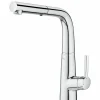 Grifo De Cocina Con Caño Extraíble Giratorio Y Función Ducha Para Aclarado, Cold Start – Roca – A5A852AC00