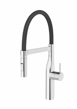 Grifo De Cocina Con Caño Giratorio De PVC Y Ducha Extraíble De Dos Funciones – Glera – Roca – A5A884DC00