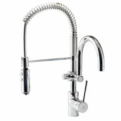 Grifo De Cocina Semi-industrial Metra Con Caño – 10658900 – Galindo