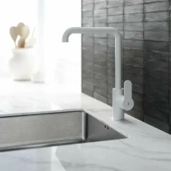 Grifo De Cocina Zip Plus 2.0 Blanco – 2158611 – Galindo – LuxCover