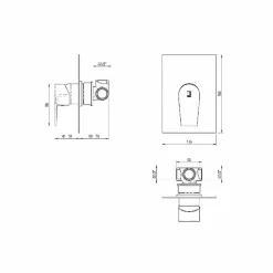 Grifo De Ducha – Aroha – 4607300 – Galindo