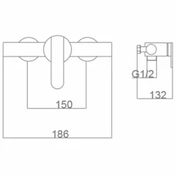 Grifo De Ducha – Roma – Imex – BDR001.5