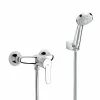 Grifo De Ducha Con Ducha De Mano, Flexible De 1,50 M. Y Soporte De Ducha Articulado – Victoria – Roca – A5A2025C02