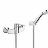 Grifo De Ducha Con Ducha De Mano, Flexible De 1,50 M. Y Soporte De Ducha Articulado – Victoria – Roca – A5A2023C02