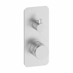 Grifo De Ducha Empotrable 3 Vías Zoom Níquel – 4987271 – Galindo – LuxCover