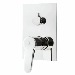 Grifo De Ducha Empotrable 3 Vías Cónico Negro – 7177216 – Galindo – LuxCover