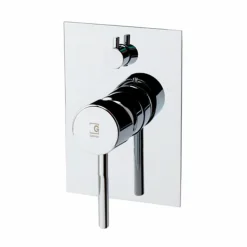 Grifo De Ducha Empotrable 3 Vías Theo Dark Cromo – 8637200 – Galindo
