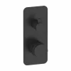 Grifo De Ducha Empotrable 3 Vías Zoom Cromo Negro Cepillado – 4987236 – Galindo – LuxCover