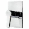 Grifo De Ducha Empotrable Cónico Negro – 7177316 – Galindo – LuxCover