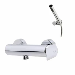 Grifo De Ducha Kily Blanco Con Accesorios De Ducha – 4953011 – Galindo – LuxCover