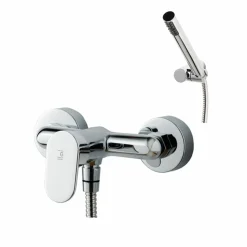 Grifo De Ducha Nine Blanco Con Accesorios De Ducha – 4623011 – Galindo – LuxCover