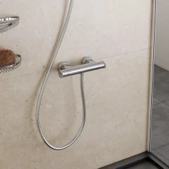 Grifo De Ducha Termostático Aroha Cromo Cuerpo Frío – 46053500 – Galindo