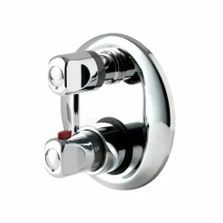 Grifo De Ducha Termostática Empotrable Atlantis 2 Entradas 1 Salida Redondo Cromo Mate – 7004736100 – Galindo – LuxCover