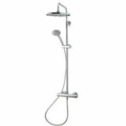 Grifo De Ducha Termostática Con Columna Pysa Rociador 250 Mm – 50049302 – Galindo