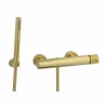 Grifo De Ducha Trama Oro Cepillado Con Accesorios De Ducha – 4973029 – Galindo – LuxCover