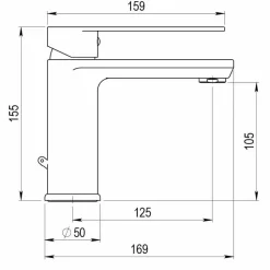 Grifo De Lavabo – Nine – Galindo – 4635000