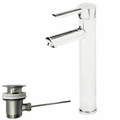 Grifo De Lavabo Alto Karim Due Eco Con Desagüe Automático – 8894450E – Galindo