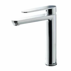 Grifo De Lavabo Alto Nine Cromo Con Desagüe Semiautomático – 4624500 – Galindo