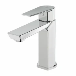Grifo De Lavabo Aroha Cromo Con Desagüe Semiautomático – 4604000 – Galindo
