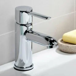 Grifo De Lavabo Baho SENTA Cromado 15,7 Cm – ASENT020B – Gamma