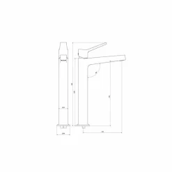 Grifo De Lavabo Caño Alto – Twit – 4945100 – Galindo
