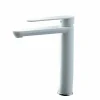 Grifo De Lavabo Caño Alto Blanco – Nine – 4625511 – Galindo