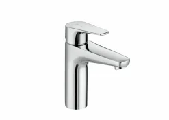 Grifo De Lavabo Con Caño Mezzo, Cuerpo Liso, Cold Start – Atlas – Roca – A5A3990C00