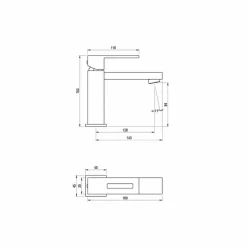 Grifo De Lavabo Cromo – Nitro – 5245000 – Galindo