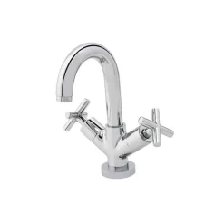 Grifo De Lavabo Cromo Mate Con Desagüe – Matrix – 8244061 – Galindo – LuxCover