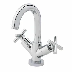 Grifo De Lavabo Cromo Mate Sin Desagüe – Matrix – 8245061 – Galindo – LuxCover
