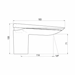 Grifo De Lavabo Monomando Cromo – Seven – Galindo – 90045000