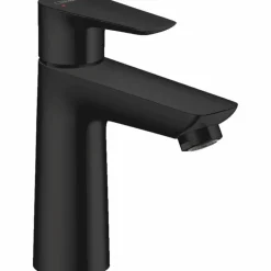 Grifo De Lavabo Monomando Negro Mate Sin Desagüe – Talis 110 – Hansgrohe