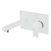 Grifo De Lavabo Mural Blanco – Aroha – Galindo – 4605611