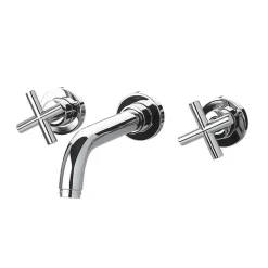 Grifo De Lavabo Mural Cromo – Matrix – Galindo – 8245600