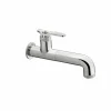 Grifo De Lavabo Mural Monomando Pulsador Lever – Strem – 7975400 – Galindo