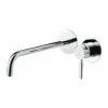 Grifo De Lavabo Mural Theo City Sin Placa Corto Cromo – 8655700 – Galindo