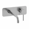 Grifo De Lavabo Mural Trama Níquel – 4975671 – Galindo – LuxCover