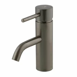 Grifo De Lavabo Theo Dark Cromo Negro Cepillado – 8635036 – Galindo – LuxCover